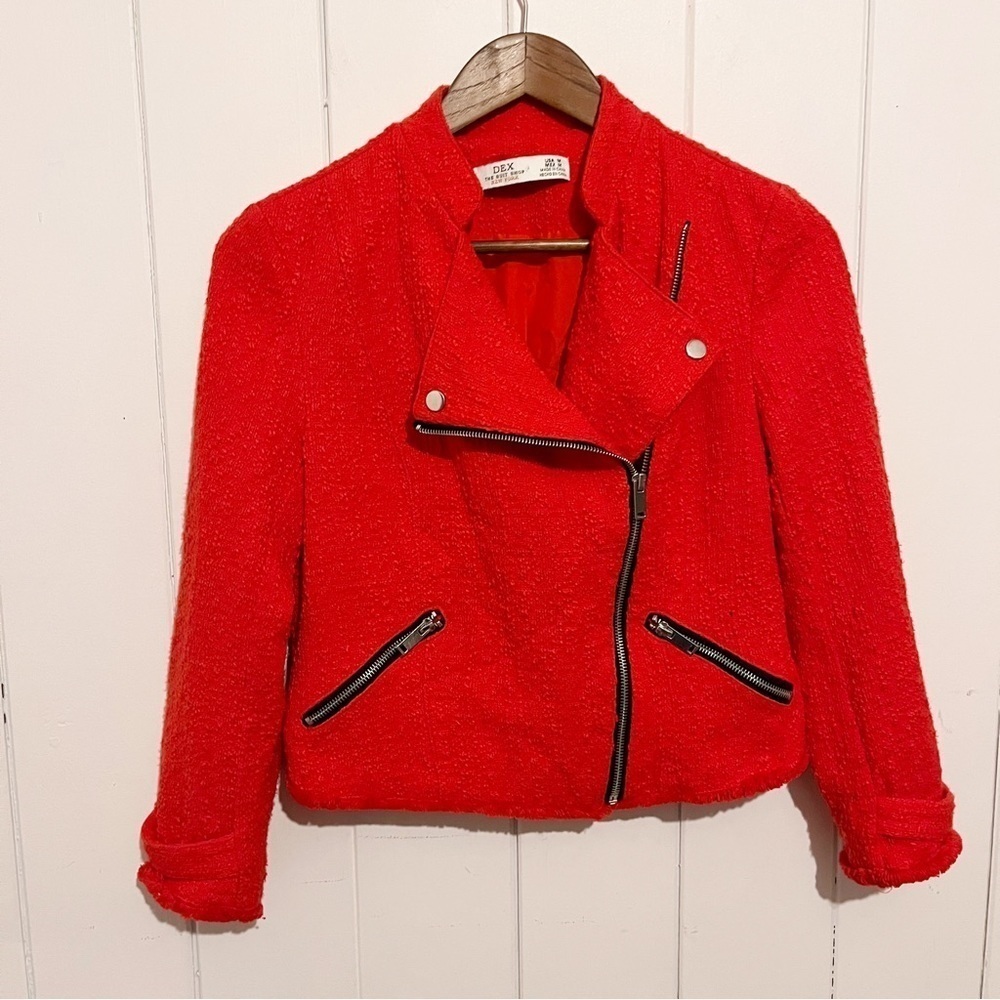 Dex Dark Orange Blazer. Size Medium.
